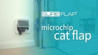 Replacing the Front Frame on your SureFlap Microchip Cat Flap [upl. by Sayers]