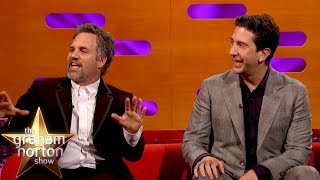 Mark Ruffalo amp David Schwimmer’s Hilarious First Job  The Graham Norton Show [upl. by Anoid]