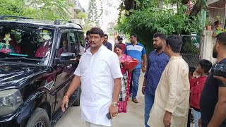 Talasani Skylab yadav grand entry at Sri vana durga Raja rajeshwari temple  Secundrabad Bonalu 2023 [upl. by Noicpecnoc921]