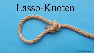 LassoKnoten Lariat Knot [upl. by Ainesy266]