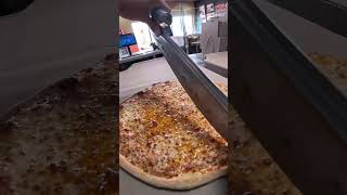 Dominos ASMR Large Pizza Slicing [upl. by Stagg]