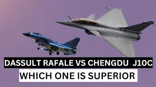 Comparison Between Dassult Rafale vs Chengdu j10cUltra Defence [upl. by Macfarlane]