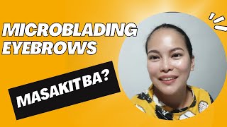 Cheap Microblading Eyebrows Review  Tiis Ganda [upl. by Annawaj677]