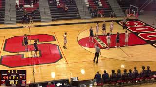 Sheboygan South vs Sheboygan North High School Boys Freshman Basketball [upl. by Ocirrej]