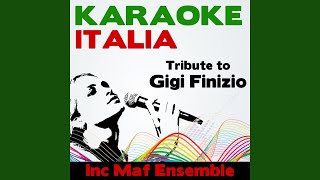 Fammi riprovare Karaoke version originally performed by gigi finizio [upl. by Yarvis447]