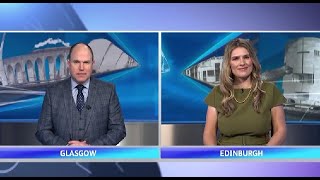 220209 STV News At Six Glasgow amp West [upl. by Sher]