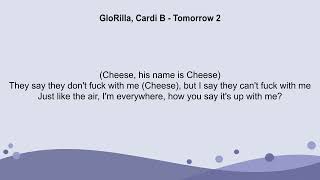 GloRilla Cardi B  Tomorrow 2 Lyrics [upl. by Yellat]