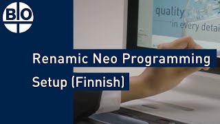 How to Use the BIOTRONIK Renamic Neo Programming Device Finnish subtitles [upl. by Gnaig]