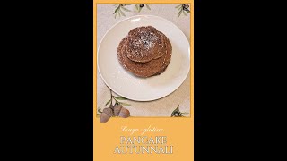 🌰 PANCAKE AUTUNNALI senza glutine con farina di CASTAGNE 🌰 [upl. by Eelahs117]