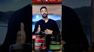 Whey protein vs Creatine [upl. by Ainna]