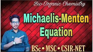 MichaelisMenten Equation in Hindi  BioOrganic [upl. by Fleischer]