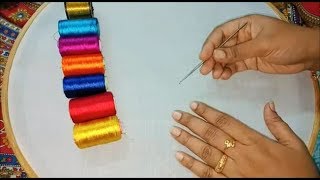 Aari Embroidery For Beginners DIY [upl. by Odrarebe648]