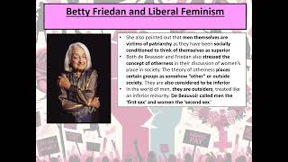 Paper 3 Feminism Liberal Feminism [upl. by Nevah77]