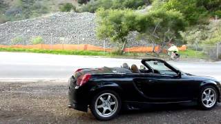 2GRFE 35L V6 MR2 Spyder Exhaust Revving Clip [upl. by Janet110]