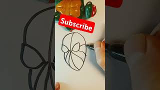 SpiderMan Drawing In 15 Seconds shorts spiderman art drawing youtube youtubeshorts short [upl. by Hallimaj]