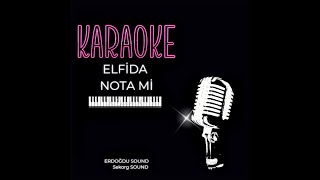 Elfida Karaoke HD  Nota Mi hangi notalar size uygun [upl. by Namhar435]