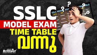 SSLC MODEL EXAM FEBRUARY 2024 TIME TABLE [upl. by Nwahsyar853]