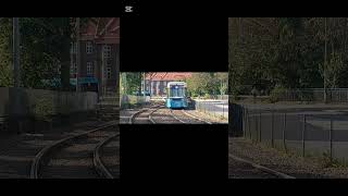 Linje 1 nach Tynnered M33 Ausfahrt aus Göteborg Stockholmsgatan tram shorts capcut [upl. by Netsua555]