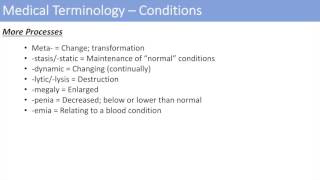 Medical Terminology  The Basics  Lesson 2 [upl. by Leunamme]