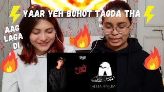 Indian React On Karachi Mera  Talha Anjum  Prod by Kishore amp Jokhay [upl. by Symon198]