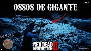 INDIÃO ENCONTROU OS OSSOS DE UM GIGANTE NO RED DEAD REDEMPTION 2 [upl. by Otrevire602]