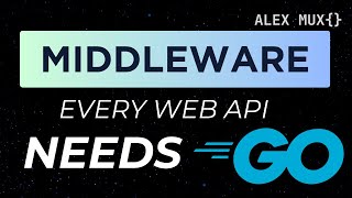 How Golang Middleware Works  Some Middleware Youre Gonna Want in Your API [upl. by Oakman652]