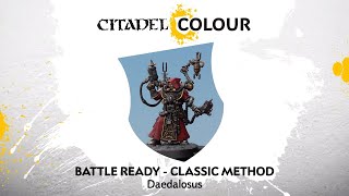 How to Paint Battle Ready Daedalosus – Classic Method [upl. by Kimon549]