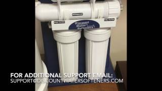 Reverse Osmosis Installation Video  Discount Water Softeners [upl. by Feltie]