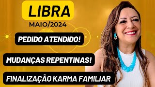 LIBRA ♎️ Pedido Atendido• Merecimento• Mudanças Repentinas•Finalização Karma Familiar [upl. by Sabra633]