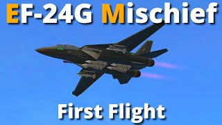 VTOL VR  EF24G Mischief First Flight [upl. by Scurlock463]