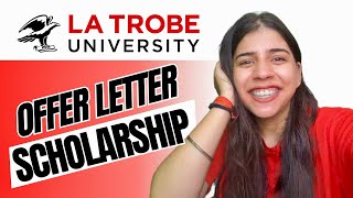 La Trobe University Offer Letter  La Trobe University Australia  la trobe university scholarship [upl. by Noakes672]