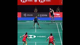 Crazy mixed doubles badminton badminton badmintonlovers ❤️❤️❤️❤️❤️ [upl. by Rosmunda]