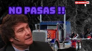 Piqueteros Impiden el Paso a un Médico y Este Pierde el Control Milei tiene razon [upl. by Airol]