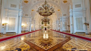 Grand Kremlin Palace  Moscow Russia Luxury Inside [upl. by Dranyar390]