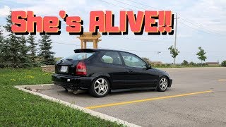 The JDM b20b Swapped EK Hatch FULL UPDATE [upl. by Rabbaj]