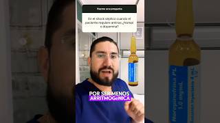 Porqué Norepinefrina sobre Dopamina en Choque Séptico 🦠💉⁉️ emergency uci [upl. by Alicul]