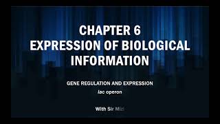 Gene Regulation  lac operon [upl. by Eimak]