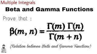 29 Relation between Beta and Gamma Functions  Problem1 [upl. by Esilrahc]