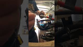 Mini cooper battery cable minivlog automobile mini mechanic shorts short shortvideo [upl. by Retsbew]