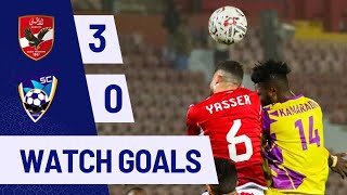 MEDEAMA SC VS AL AHLY03CAF CHAMPS LEAGUEGOALSampHIGHLIGHTS [upl. by Assyl]