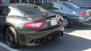 FHD Maserati Granturismo MC STRADALE Revs and Acceleration ON THE ROAD [upl. by Ettennaej]