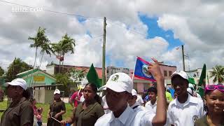 Belize Independence Day Schools Parade [upl. by Malvina]