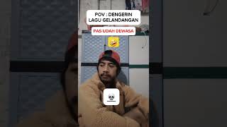 Pas dewasa jadi suka kesindir sendiri ‼️ shorts hiburan ngakak lucu viralvideo komedi [upl. by Gnay102]