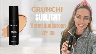 How to use Crunchis Sunlight Tinted SPF 30 [upl. by Saucy]