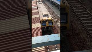 Bandra local departing Naigaon shorts youtubeshorts bandra naigaon trending yt [upl. by Lowenstein]