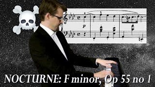 Chopin Nocturne F minor Op 55 no 1  Analysis ESCAPING FATE [upl. by Eirojram]