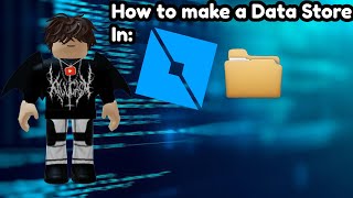 How to make a Data Store In Roblox Studio [upl. by Jasmina]