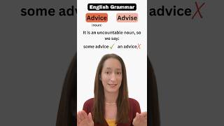 ADVICE or ADVISE  Confusing English Words [upl. by Kra]