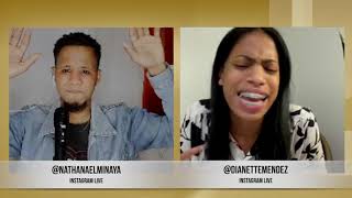 Dianette Mendez  PROCESADOS  Natanael Minaya Instagram LIVE [upl. by Leber]