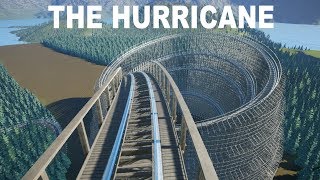 Planet Coaster The Hurricane Roller Coaster [upl. by Mendy]